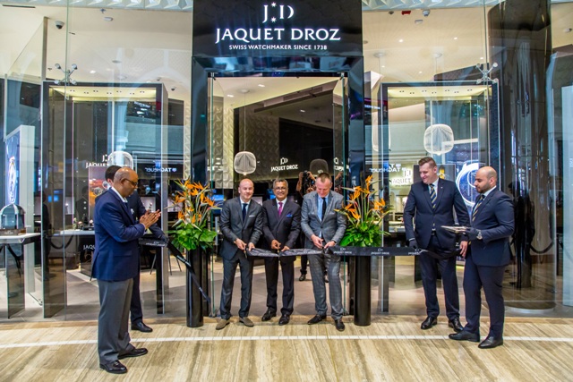 Открытие бутика Jaquet Droz в Dubai Mall