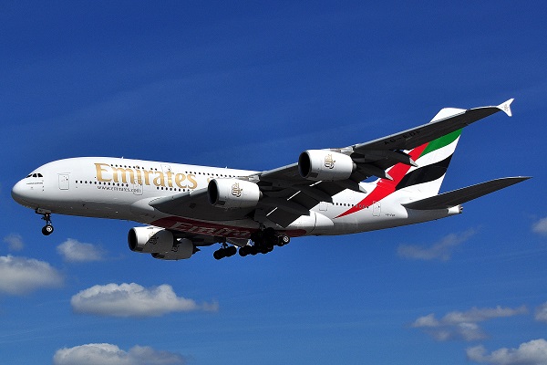 Emirates&#039; flagship A380 returns to Moscow