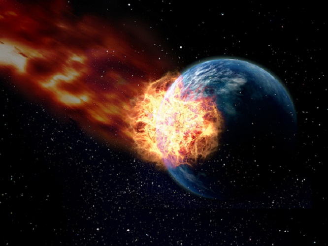 К Земле летит огромный астероид Апофис