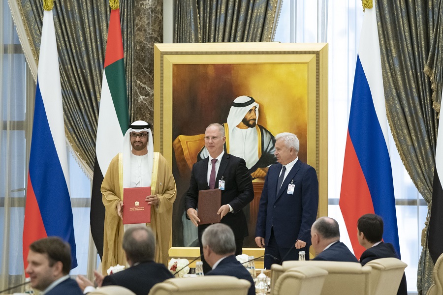 ADNOC awards Russia’s Lukoil stake in Ghasha Sour Gas Concession, signs future cooperation agreement with RDIF and Lukoil