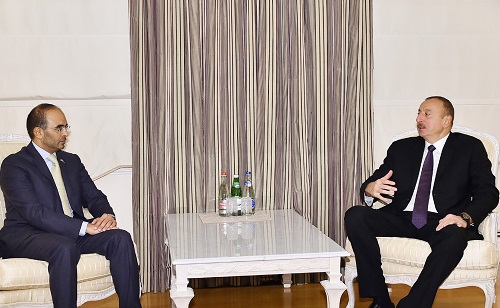 Azerbaijan President receives Dubai Chamber Chairman 