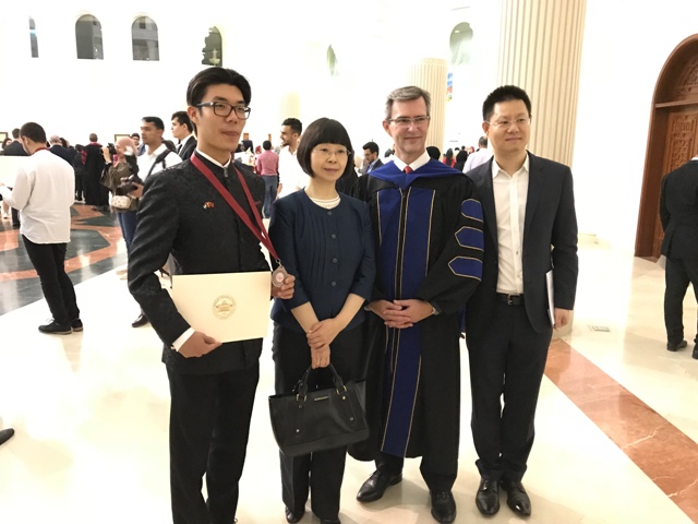Chinese students excel at American University of Sharjah
