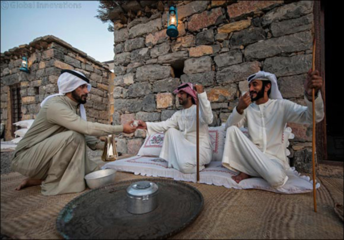Centuries old Emirati housing fascinates visitors to Heritage Village in Global Village