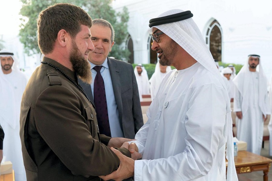 Sheikh Mohamed bin Zayed meets Chechen president 