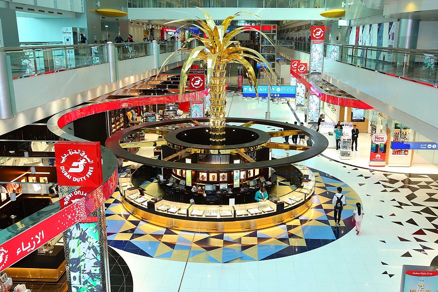 迪拜免税店年销售额达到73.56亿迪拉姆（20.15亿美元）
