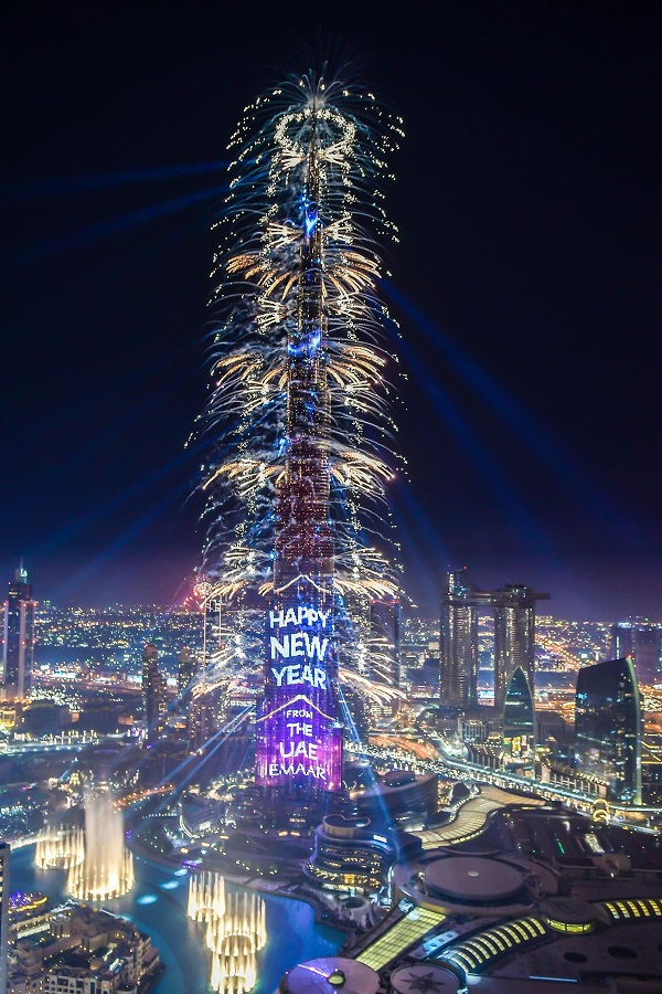 Новогоднее шоу в Дубае покорило весь мир (Видео)