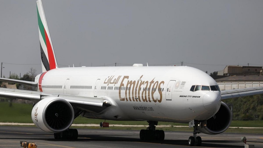 Emirates flight running low on fuel diverted due to high winds