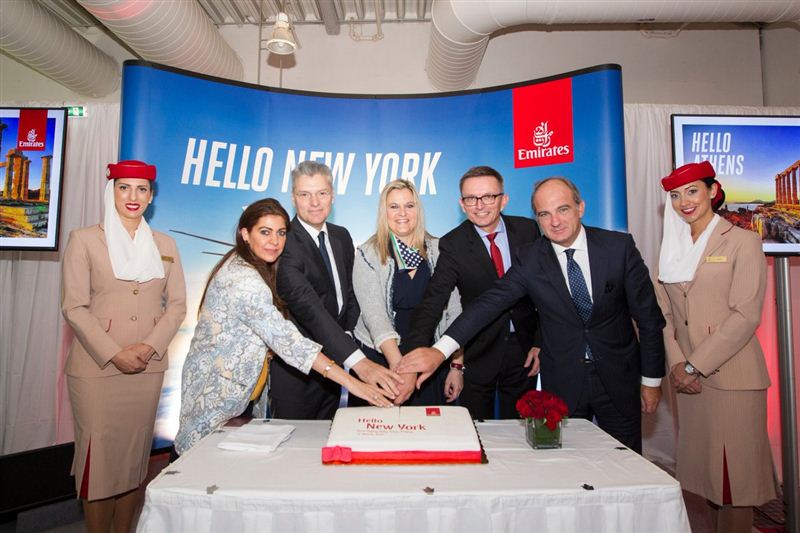 Emirates launches daily passenger service to Newark via Athens