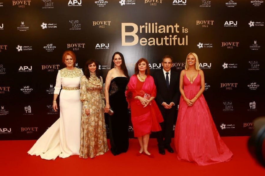 Hollywood stars Stiller and Sarandon and Duchess of York give thumbs up to Grand Millennium Business Bay 