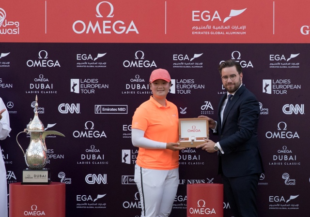 Angel Yin WINS THE OMEGA DUBAI LADIES CLASSIC 2017
