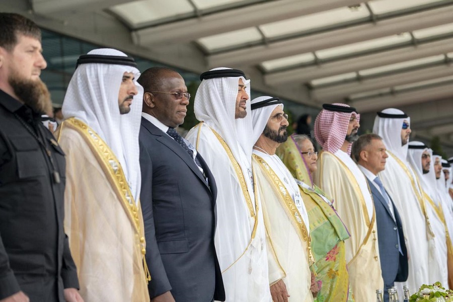 IDEX 2019: UAE Rulers watch spectacular opening display 