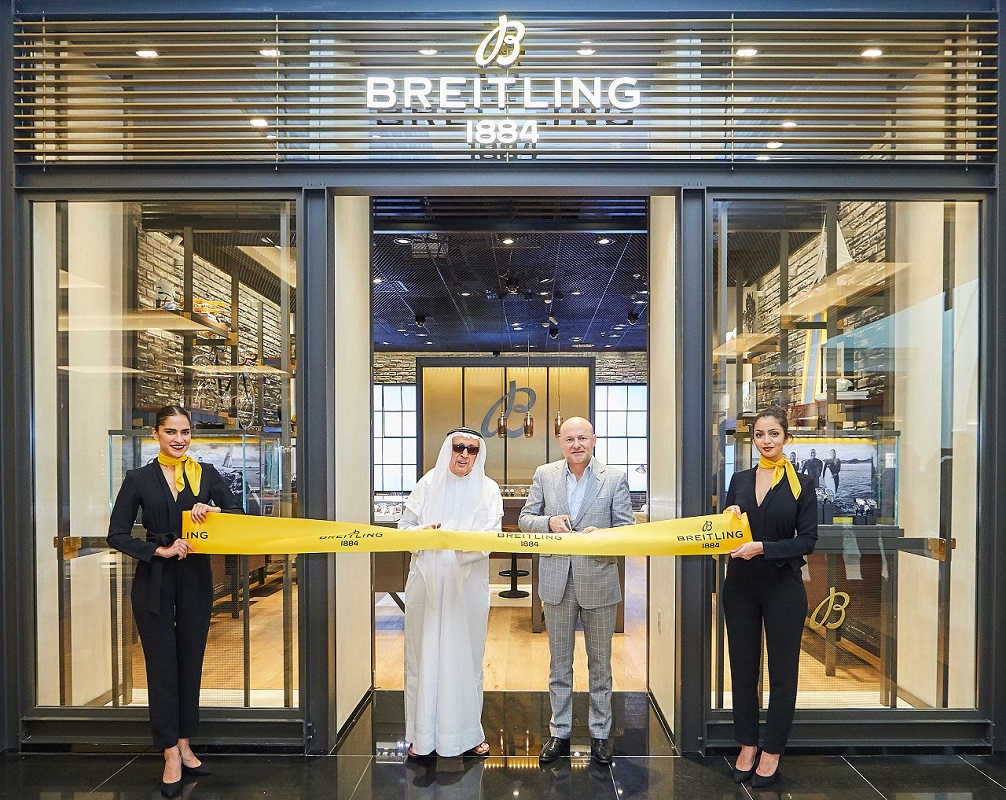 百年灵（BREITLING）在阿联酋购物中心开启全新“工业时尚”精品店