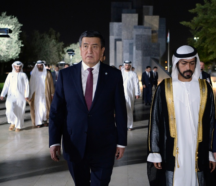 Официальный визит Президента Кыргызстана в ОАЭ 