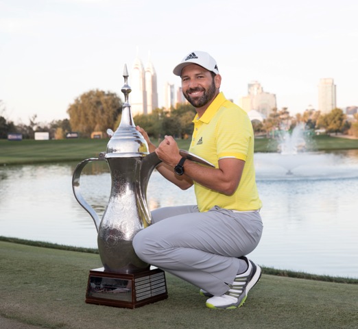 Sergio Garcia is the winner of  OMEGA Dubai Desert Classic 2017 