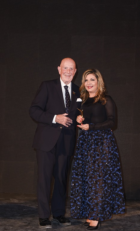 Fashion Designer, Ingie Chalhoub honoured by Arab Fashion Week with The Fashion Award for Business of Fashion this season