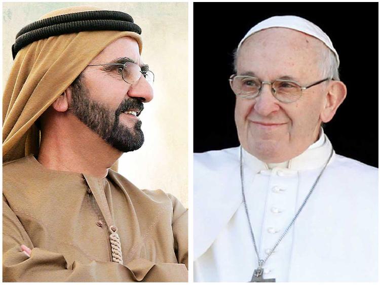 We are bound by our humanity: Sheikh Mohammad on Pope&#039;s visit
