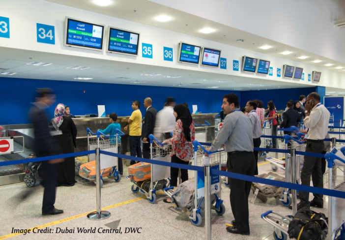 Passenger traffic at DWC climbed 84.5 per cent in 2016 