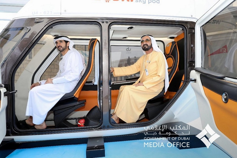 DUBAI SKY POD: Dubai&#039;s futuristic Sky Pods transport system (Video)