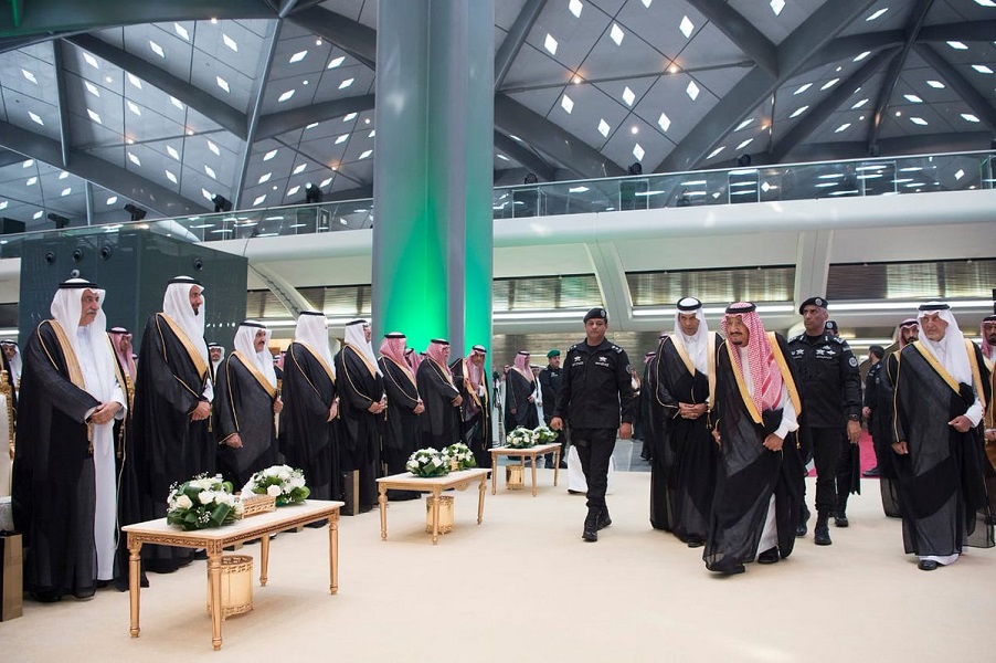 King Salman inaugurates Haramain train 
