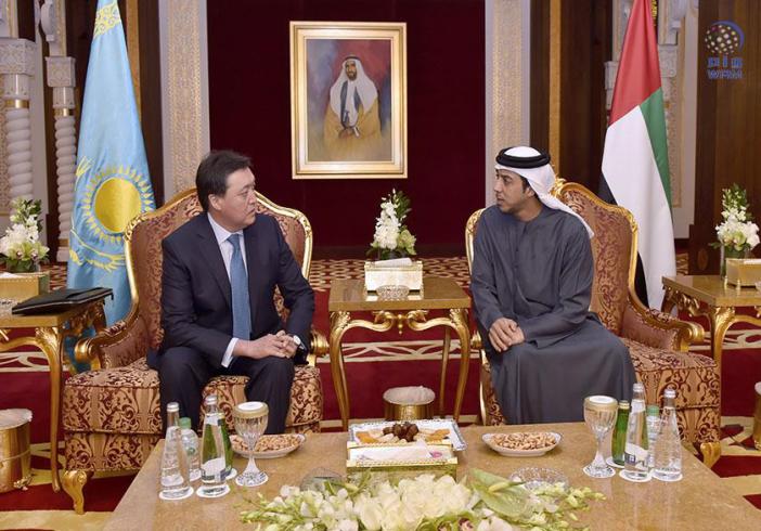 HH Mansour bin Zayed says UAE keen to strengthen bilateral ties with Kazakhstan