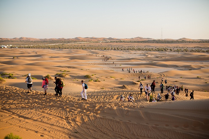 400 Adventurers take on The Caracal Challenge in Abu Dhabi’s Al Khatim desert 