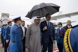 Президент ОАЭ Его Высочество шейх Мухаммед бен Заед Аль Нахайян совершил рабочий визит в Сербию