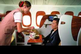 阿联酋航空香港航线提供优惠商务舱票价