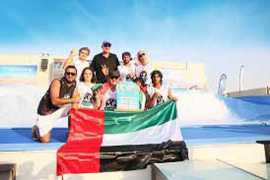 Team UAE clinches the Gold at the World Flowboarding Championships 2015