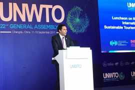 RAKTDA CEO Haitham Mattar addressed international audience 