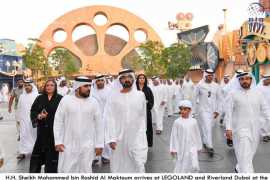 HH Sheikh Mohammed inspects work at Dubai Parks and Resorts