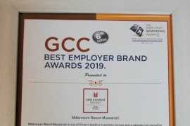 Millennium Resort Mussanah awarded as GCC’s Best Employer Brand