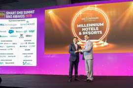 Millennium Hotels and Resorts won the &#039;Best Digital Transformation in hospitality&#039; Award at Smart SMB Summit &amp; Awards