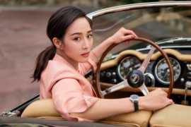 A Chinese Actress Ning Chang appeared in IWC Schaffhausen Campaign