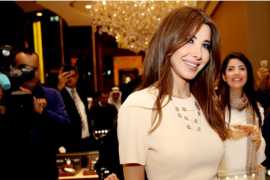 Superstar Nancy Ajram dazzles in new ‘Farfasha’ Collection launched during DSF 2017! 