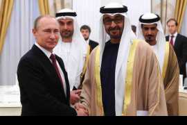 Встреча Владимира Путина с Наследным принцем Абу Даби Мухаммедом Аль Нахайаном