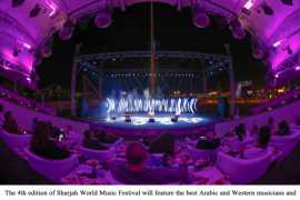 4th Sharjah World Music Festival from 6 – 14 Jan. 2017 to welcome 24 stars from 13 countries